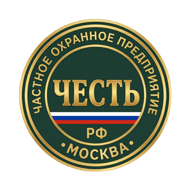 ЧОП ЧЕСТЬ — логотип
